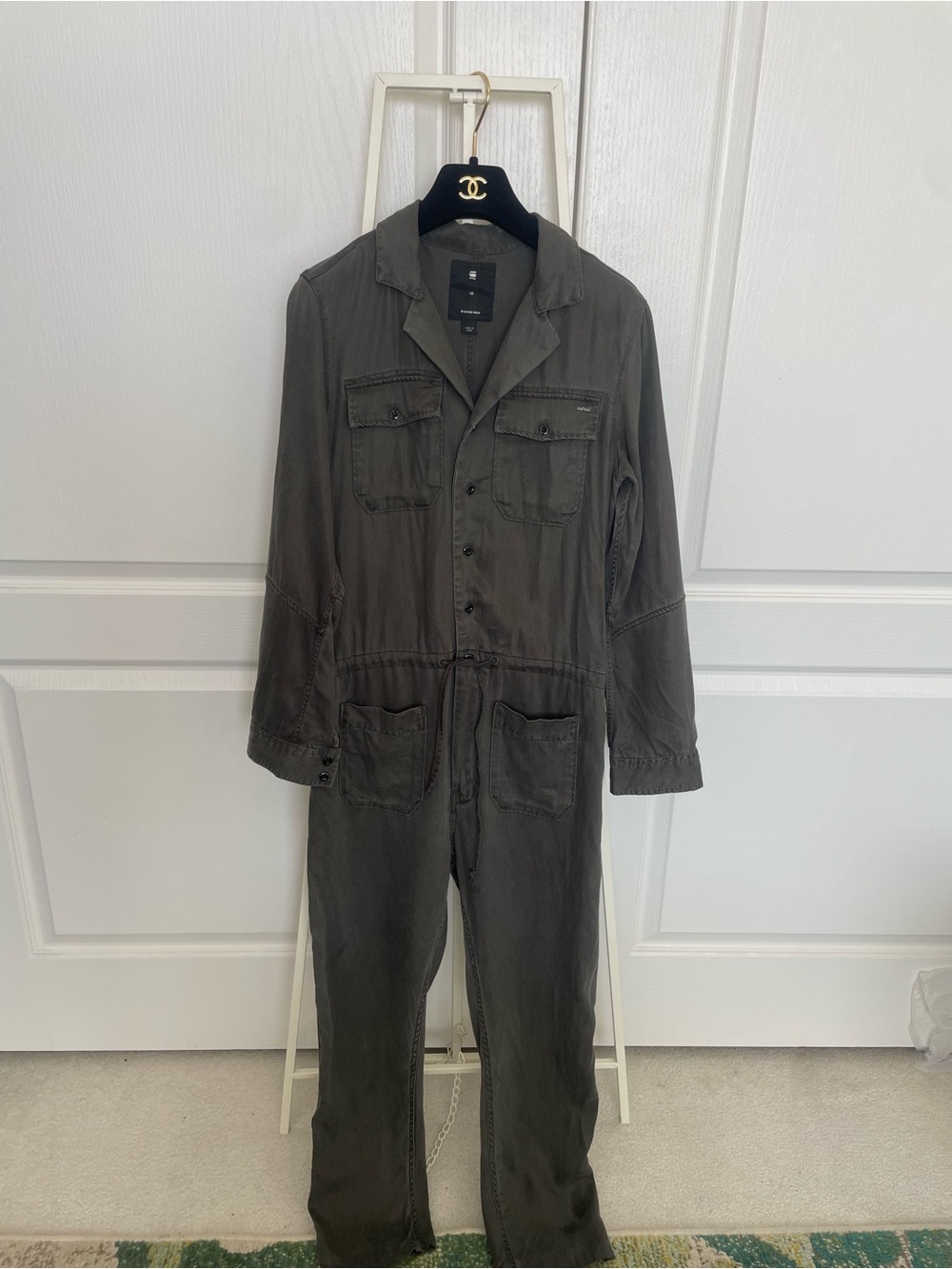 G-Star Olive Green Utility Jumpsuit